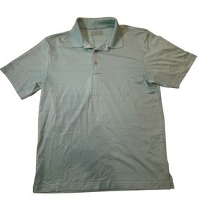 Grand Slam Polo Shirt Golf Athletic Striped Moisture Wicking‎ Men's Size Medium